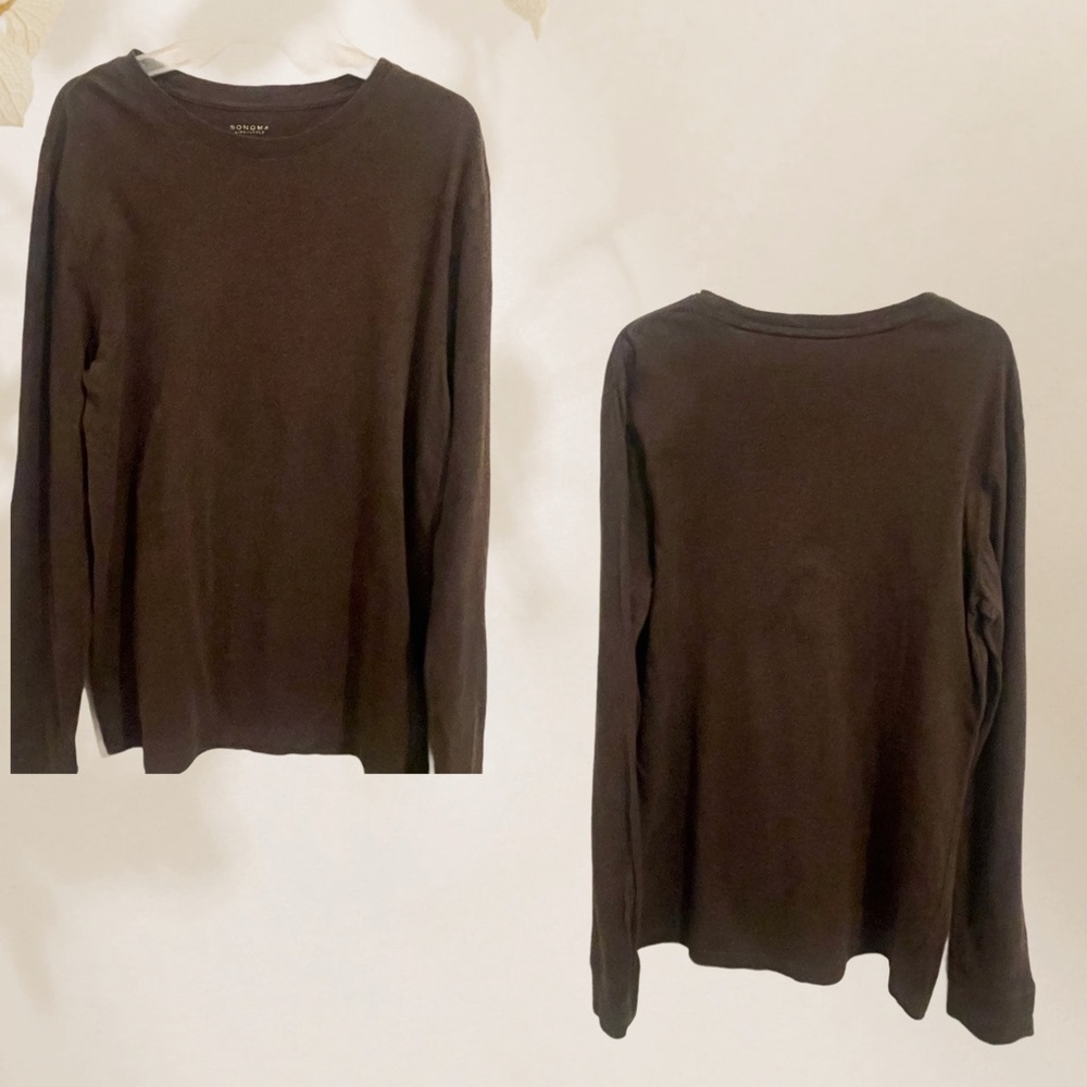 Men’s Sonoma Life + Style Long Sleeves Tee. Weekend Tee - Perfect for Layering